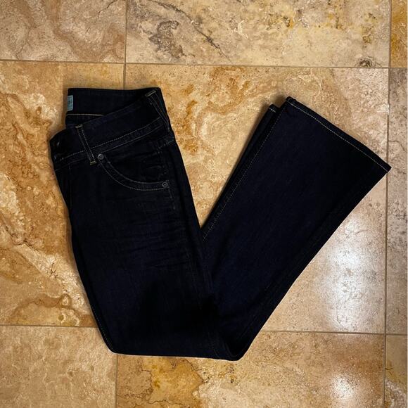 NEW Hudson Bootcut Petite Signature Midrise Dark Wash Denim Jeans Sz 26 NWT - Picture 8 of 15